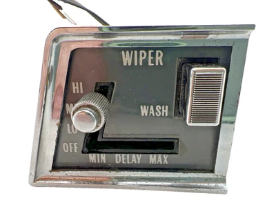 1974–1978 Cadillac Wiper Switch 1607351 DeVille Fleetwood Eldorado - Image 1 of 4