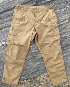 511 Pantaloni Tattici 42x34 Marrone Ripstop Cargo Utility Doppio Ginocchio TLBLIN-4389-1 - Foto 1 di 13