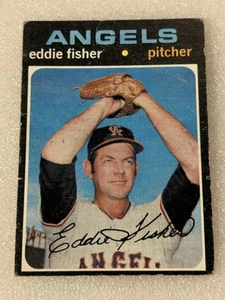 Eddie Fisher ~ 1971 Topps Baseball ~ Karte #631 - Bild 1 von 2