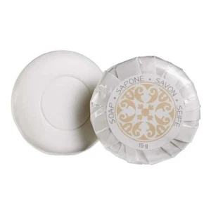 Saponetta Plisse Acanto Tonda 15gr 100 pz Leone - Linea Hotel B&B Albergo - Imagen 1 de 1