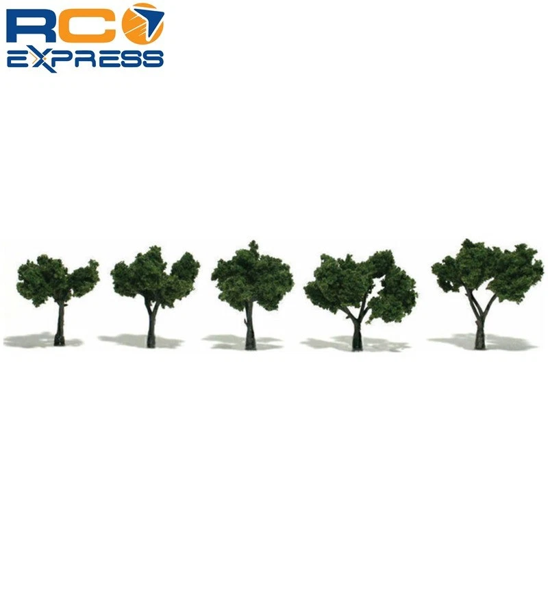 Woodland Scenics Pre-Assembled Tree Medium Green 1.25-2 5 WOOTR1502 - Image 1 of 1