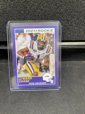 2021 Panini Chronicles Draft Picks - Score Retro Ja'Marr Chase #62 Green (RC) - Image 1 of 2