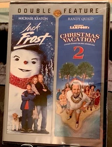 Double Feature Holiday Movies DVD (Jack Frost & Christmas Vacation 2) - Sealed - Picture 1 of 2