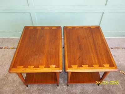 ONE! Vintage Lane Acclaim Table Mid Century MCM 2 Tier Side End Table 900-82 - Image 1 of 4
