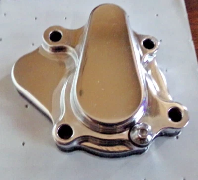 HONDA ATC250R, TRX250R 250R POLISHED BILLET ALUMINUM ENGINE WATER PUMP COVER - Image 1 of 4