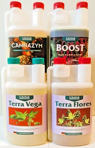 CANNA Terra Düngerset  Vega, Terra Flores, CANNAZYM, CANNABOOST  je 1 Liter (1L) - Bild 1 von 1