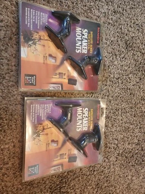 LOT OF 2 PACKS Sound Gear Satellite Series Speaker Mounts  Holds up to 8 lbs NIB - Image 1 of 4