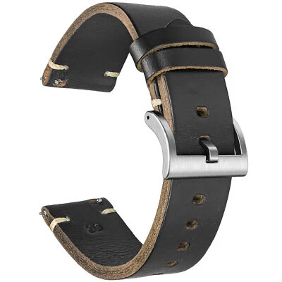 Leather Watch Bands for Men Women Horween Chromexcel Quick Release Watch Strap - Image 1 of 4