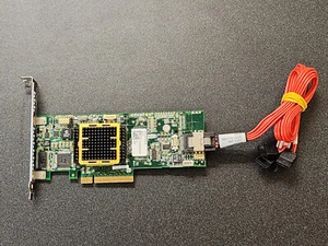 Adaptec ASR-5405 256MB Raid Controller Card WITH 4 PORT CABLE *TESTED* - Picture 1 of 5