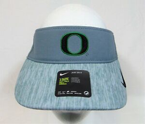 Nike Just Do It Oregon Ducks Adult Unisex Grey/Black/Green Visor NEW 925389-065