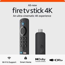 All-new 4K Amazon Fire TV Stick Wi-Fi 6 device Dolby Vision HDR10+ £59.99