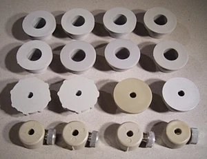 12 016 DDR Baukasten Polytronic Mechanik 3, 8 Stück Lagerbuchsen 10 mm ... - Picture 1 of 1