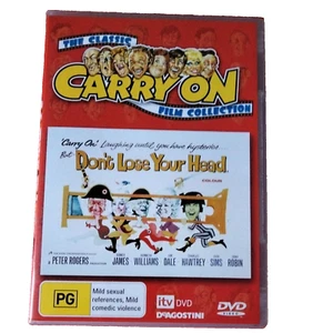 Carry On - Don't Lose Your Head DVD Region 4 - Sid James - Kenneth Williams - Picture 1 of 3