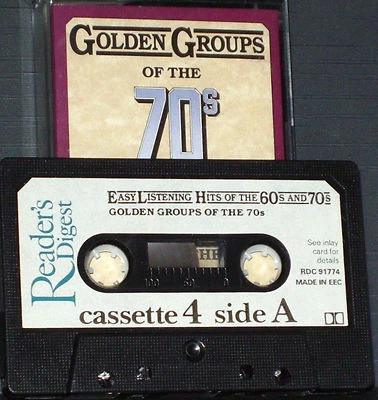 HITS  GROUPS OF THE 70'S CASSETTE 4 RDC9177 ABBA PRESLEY ESSEX BEE GEES TAMS 24T - Image 1 of 4