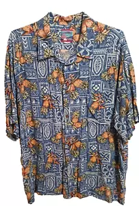 Joe KEALUHA Geunine Hawaii Hemd Ananas Muster SIEHE MASSE - Bild 1 von 5