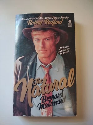 THE NATURAL by Bernard Malamud Vintage 1980 Avon Paperback REDFORD MOVIE TIE IN - Image 1 of 2