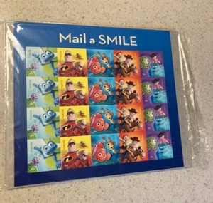MAIL A SMILE - PIXAR BRIEFMARKEN - 20ER BLATT FÜR IMMER #470074 POSTFRISCH - Bild 1 von 2
