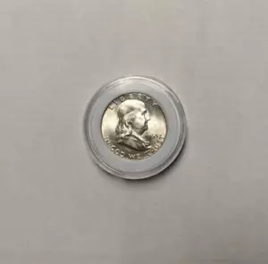 1963 Franklin Half Dollar - GEM Brilliant Uncirculated Silver 50¢ - Picture 1 of 4