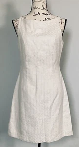 Banana Republic Size 4 Sleeveless Lined Ivory Dress - Picture 1 of 7