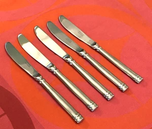 Artisanware ARN3 Forged Glossy Bands 5-Dinner Knives 9 1/4" - Picture 1 of 7