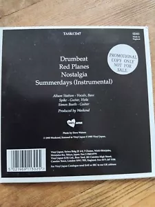 PROMO CD - WEEKEND The '81 Demos 4 tracks Vinyl Japan TASKCD47 Alison Statton - Picture 1 of 2