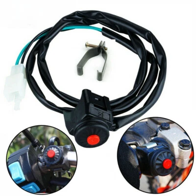 Motocicleta para KTM moto de cross ATV Sport interruptor de apagado botón rojo bocina arranque Foto 1 de 4