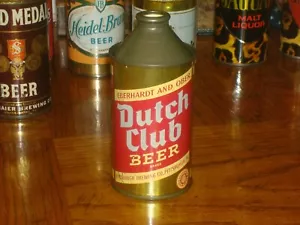 EBERHARDT DUTCH CLUB BEER CONE TOP BEER CAN PITTSBURGH BREWING PITTSBURGH PA - Picture 1 of 6