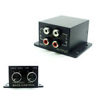 1X RCA Car Remote Amplifier Level Control Bass Controller Knob Style Regulator