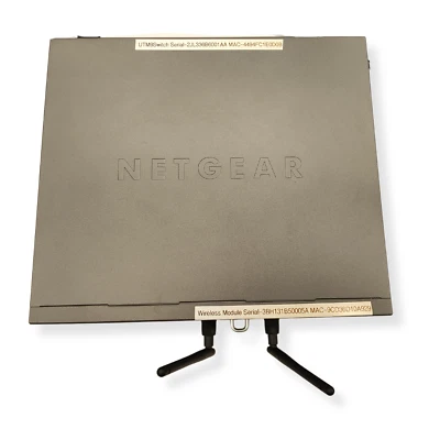 Netgear ProSecure UTM9S Firewall + Wireless-N Module | 6 x GB RJ45 Ports - Image 1 of 4