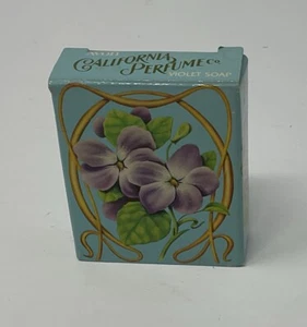Avon California 1984 - Perfume Company - barra de jabón violeta de 1 oz nuevo de lote 1984 - Imagen 1 de 2