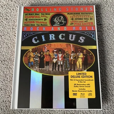 The Rolling Stones: Rock and Roll Circus Blu-ray DVD Mint/perfect New Sealed - Image 1 of 4