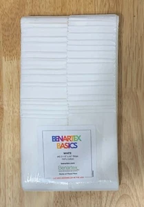 Benartex Basics: Solid White Strip-pie Pack (40 2-1/2" Strips) - Picture 1 of 1