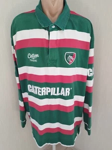 Leicester Tigers Rugby Trikot Cotton Traders Shirt Gr. 2XL-3XL - Bild 1 von 13