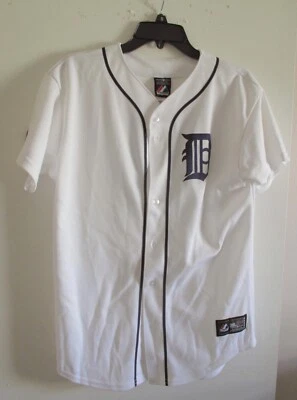 Camiseta Majestic Prince Fielder #28 Detroit Tigers MLB blanca juvenil talla XL Foto 1 de 3