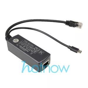 12pcs Gigabit Active PoE Splitter 5V Micro USB Raspberry Pi 3B Plus Jetson Nano - Picture 1 of 12