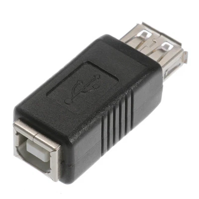10x USB 2.0 A Female to USB 2.0 B Female Plug Printer Adapter Converter AM/BF - Image 1 of 4