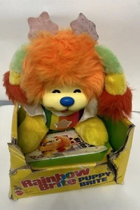 1983 RAINBOW BRITE WELPE HELLER PLÜSCHHUND MATTEL HALLMARK VINTAGE *siehe Beschreibung - Bild 1 von 11