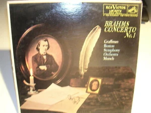 Brahms Concerto No. 1 Graffman Boston Symphony Munch RCA LM-2274 NM / VG+ - Bild 1 von 2