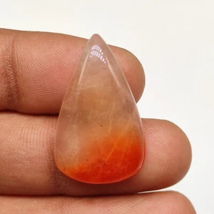 20ct Natural orange aventurine cabochon pear shape aventurine gemstone M4758 AU - Bild 1 von 5