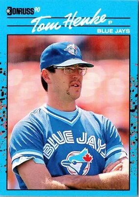 1990 Donruss Best AL #14 Tom Henke - Image 1 of 2