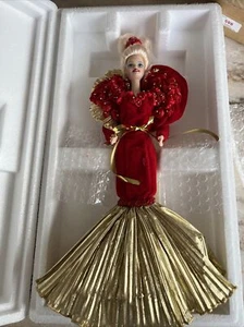 1995 Golden Anniversary Barbie / 50th / Porcelain Barbie #14479 / NRFB Mint - Picture 1 of 12