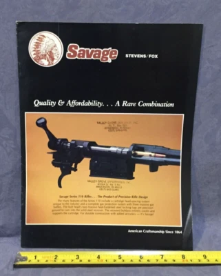 Savage/Stevens/Fox "Quality & Affordability...A Rare Combination" Catalog - Image 1 of 4