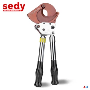 Heavy Duty Aluminum Copper Ratchet Cable Cutters Up 50m² Cable Cutting Au - Picture 1 of 11