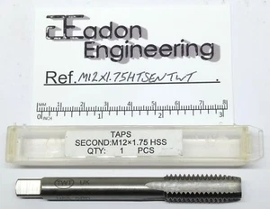 M12 x 1.75mm Metric Tap or Tap Set, HSS. By top brands. - Picture 1 of 88