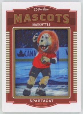 2015-16 O-PEE-CHEE Spartacat MASCOTS PATCH P-98 Ultra Rare! - Image 1 of 2