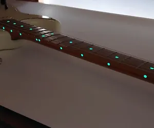 Glow in the Dark Luminous Side Dots, Fret Markers Decal Stickers for Guitars - Picture 1 of 9