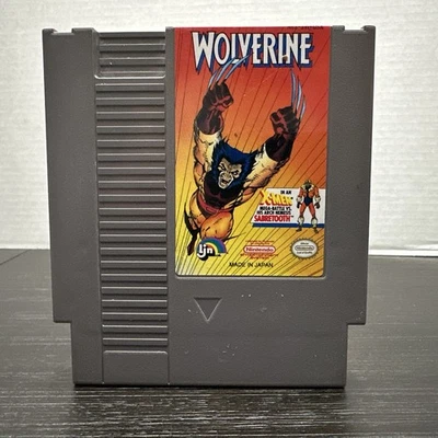 Cartucho Wolverine (NES, 1991) - Auténtico - Limpio y probado Foto 1 de 4