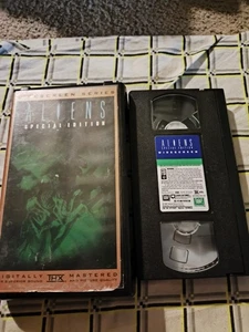 Aliens Special Edition (VHS, 1986) Oop Vhs Rare Low Price James Cameron  - Picture 1 of 2