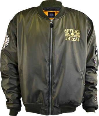 Chaqueta Lethal Threat JT84030XXL Bombs Away - Verde - 2XL Foto 1 de 2