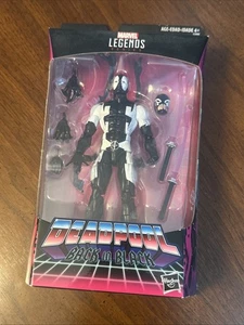 Marvel Legends Deadpool Back In Black 6" Actionfigur GameStop Hasbro. Neu im Karton - Bild 1 von 6